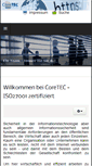 Mobile Screenshot of coretec.at
